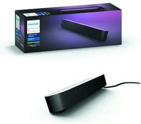 Set de extensie lampă de masă LED RGB dimabilă Hue PLAY AMBIANCE LED/6W/230V neagră Philips