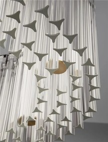 Lustra LED suspendata design decorativ NOL D-68cm