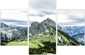 Tablou - Crestele munților (90x60 cm)