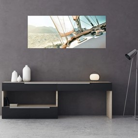 Tablou - Yacht (120x50 cm)