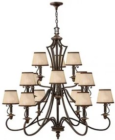 Candelabru clasic PLYMOUTH 15 becuri E14 Elstead HK/PLYMOUTH15
