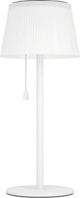 Eglo 901901 - Lampă de masă solară LED Scordiano, 2,3W/3,7V, 1800mAh, IP44, albă