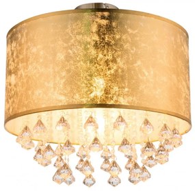 Lustra moderna design elegant 40cm Amy auriu 15187D3 GL