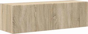 vidaXL Dulap TV de perete Sonoma 98 x 31 x 29,5 cm Lemn compozit