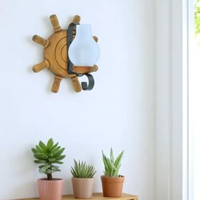 Aplică TIMONA 1xE14/40W/230V fag