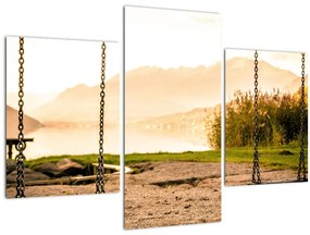 Tablou - balansoar în natură (90x60 cm)