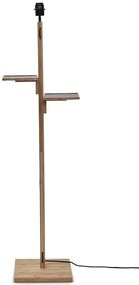 Lampadar eco din bambus cu polita Java nat/50x22, nat