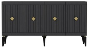 Dulap Midas Anthracite and Gold