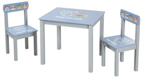 Set de mobilă pentru copii 3 buc. Paw Patrol – Roba