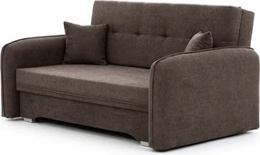 OFERTA Canapea extensibila 2 locuri LAINE, maro, calitate II