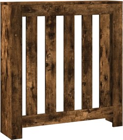 vidaXL Mască pentru calorifer stejar fumuriu 78x20x82cm lemn prelucrat