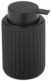 Dozator din ceramică pentru săpun Wenko Belluno, negru