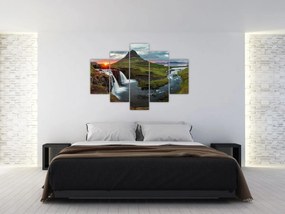 Tablou - Kirkjufell la apus (150x105 cm)