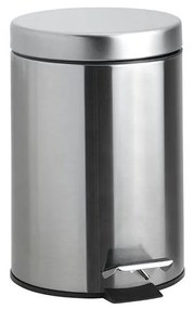 Coș de gunoi din inox, argintiu, 17x25,5 cm