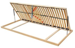 Somier flexibil cu lamele și ridicare laterală pe pistoane ODENSE 90x2