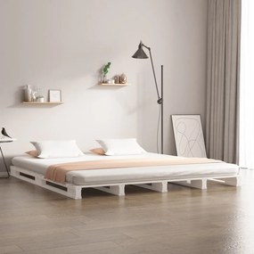 821398 vidaXL Pat din paleți King Size 5FT, 150x200 cm, lemn masiv de pin