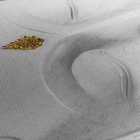 Tablou - Buddha alb (90x60 cm)