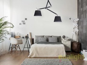 Lustra directionabila design modern ZYTA 2 S neagra