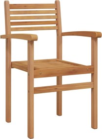 vidaXL Scaun 8 pcs Maro 56 x 55 x 90.5 cm Lemn solid de tec