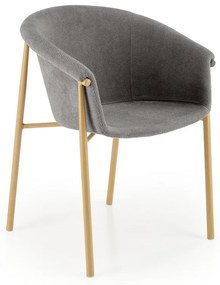 Scaun de bucaterie Lester, gri