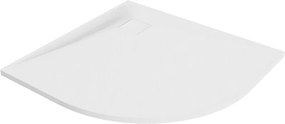 Mexen Bert brodzik semi-rotund SMC 90 x 90 cm, alb - 4KR109090