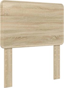 vidaXL Tăblie cap Stejar Sonoma 90 cm Lemn compozit