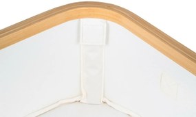 Cutie de depozitare G21 24 x 30 x 15 cm, dinbambus cu capac, bej