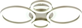 Globo 48039-40CO -LED Plafonieră LORETTA LED/40W/230V Ø 35,5x53 cm alamă