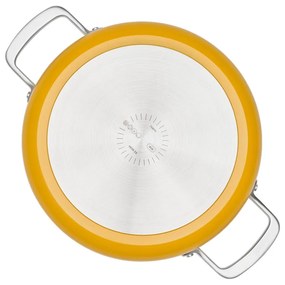 Tigaie cu capac/cu suprafață ceramică ø 28 cm tegame Meda 3.0 – FABINI