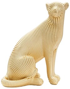 Statuetă în decor auriu Mauro Ferretti Leopard