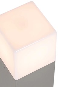 Lampă de exterior 30 cm gri cu țăruș de sol și mânecă de cablu - Denmark