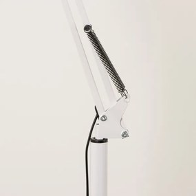 BRILAGI - Lampă de podea flexibilă TASKER 1xE27/60W/230V 184 cm albă