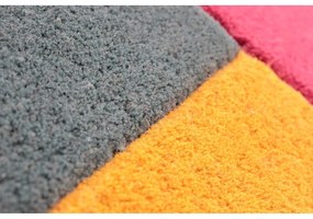 Traversă din lână colorată Flair Rugs Collage, 60 x 230 cm