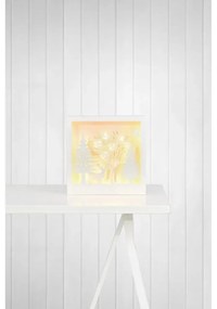 Decorațiune luminoasă de Crăciun albă Folkabo – Markslöjd