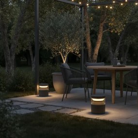 Lampă LED de exterior Ideal Lux BOEING LED/14W/230V 15 cm IP65 negru