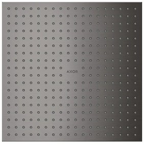 Pălărie de duș, Axor, ShowerSolution, 1 jet, 30 x 30 cm, negru cromat periat, 35317340