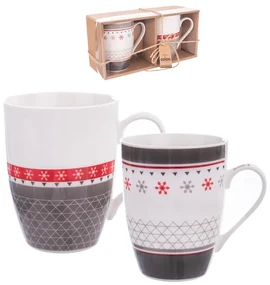 Căni din ceramică CHRISTMAS 350 ml 2 buc