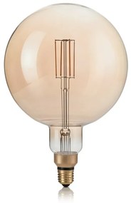 Bec dimabil de dimensiuni mari LED E27 VINTAGE XL 04W AMBRA 2200K 223834 IDL