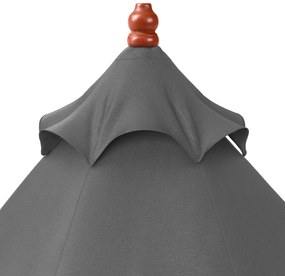 Deuba Umbrelă de soare de grădină Ø330cm - antracit