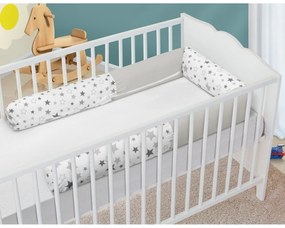 Bellatex Crib Mantle cilindru Stele gri, 240 cm