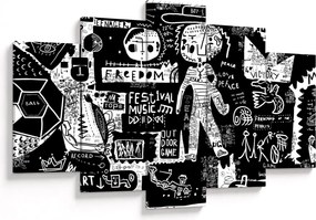 Tablou - Graffiti (150x105 cm)
