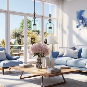 Lustră LED pe cablu ARTE LED/12W/230V d. 16 cm negru