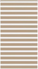 vidaXL Jaluzea tip zebra 130x200 cm lățime țesătură 125,9 cm poliester