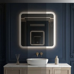 Oglindă LED 70x70cm TOP-2