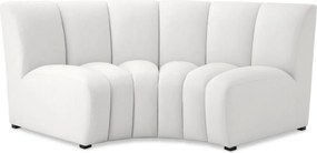 Modul canapea design LUX Lando corner, Avalon white