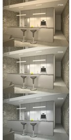 Immax NEO 07075L-LED Lustra LED dimabilă pe cablu LISTON 18W 230V + DO Tuya