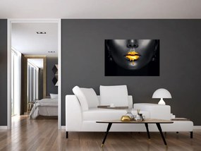 Tablou - Buzele femeii (90x60 cm)