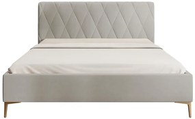 Pat matrimonial 180 cm Tikka 180  (crem + auriu). 1099411