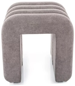 Taburet design gri TICA