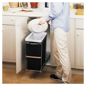 Coș de gunoi din plastic 30 l - simplehuman